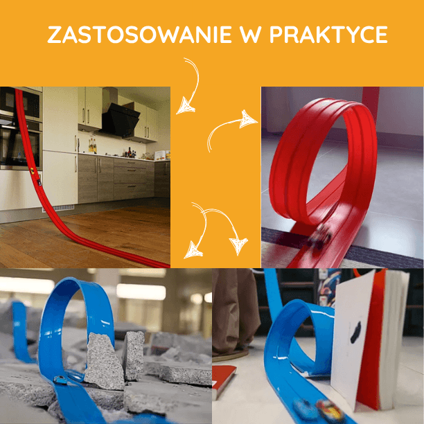 Elastyczny Tor Samochodowy DIY - 4 metry możliwości 🏎️
