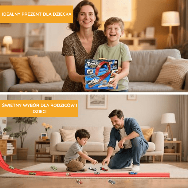 Elastyczny Tor Samochodowy DIY - 4 metry możliwości 🏎️